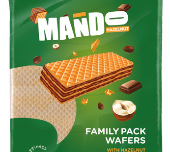MANDO Wafer Hazelnut 18x350g (Stk.2.05)
