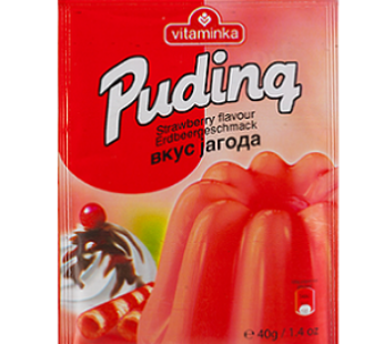 Vitaminka Puding ERDBEEREN 34x40g (Stk.0.60)